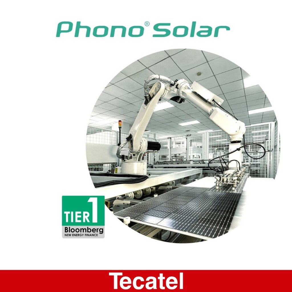 Tecatel, partner oficial de Phono Solar